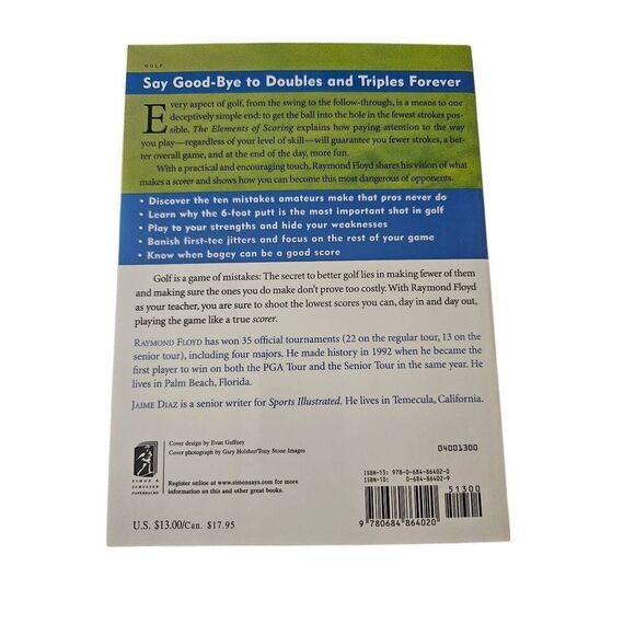 The elements of scoring by Raymond Floyd Simon & Schuster isbn 9780684864020 - Picture 5 of 6